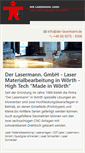 Mobile Screenshot of lasermann.net